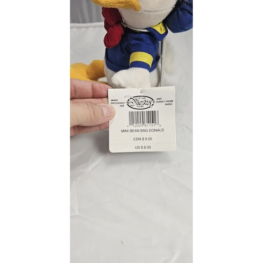 Disney Store Donald Duck Plush‎ Stuffed Animal Toy Genuine Original Authentic 9